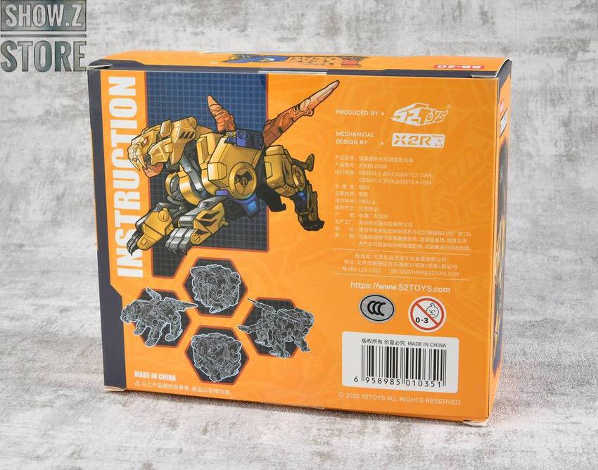 BeastBox Torado in beast mode showing detailed sculpting BeastBox Torado in beast mode showing detailed sculpting