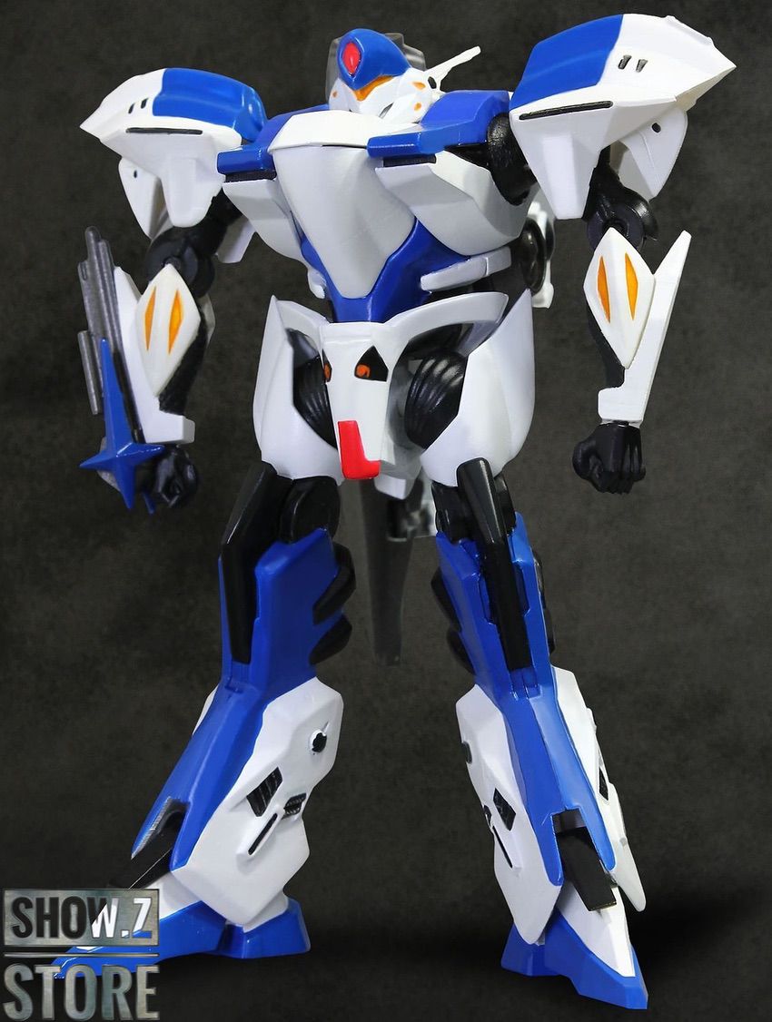 Evolution Toy Sol Tekkaman Noal blue armor extended sword combat Evolution Toy Sol Tekkaman Noal blue armor extended sword combat