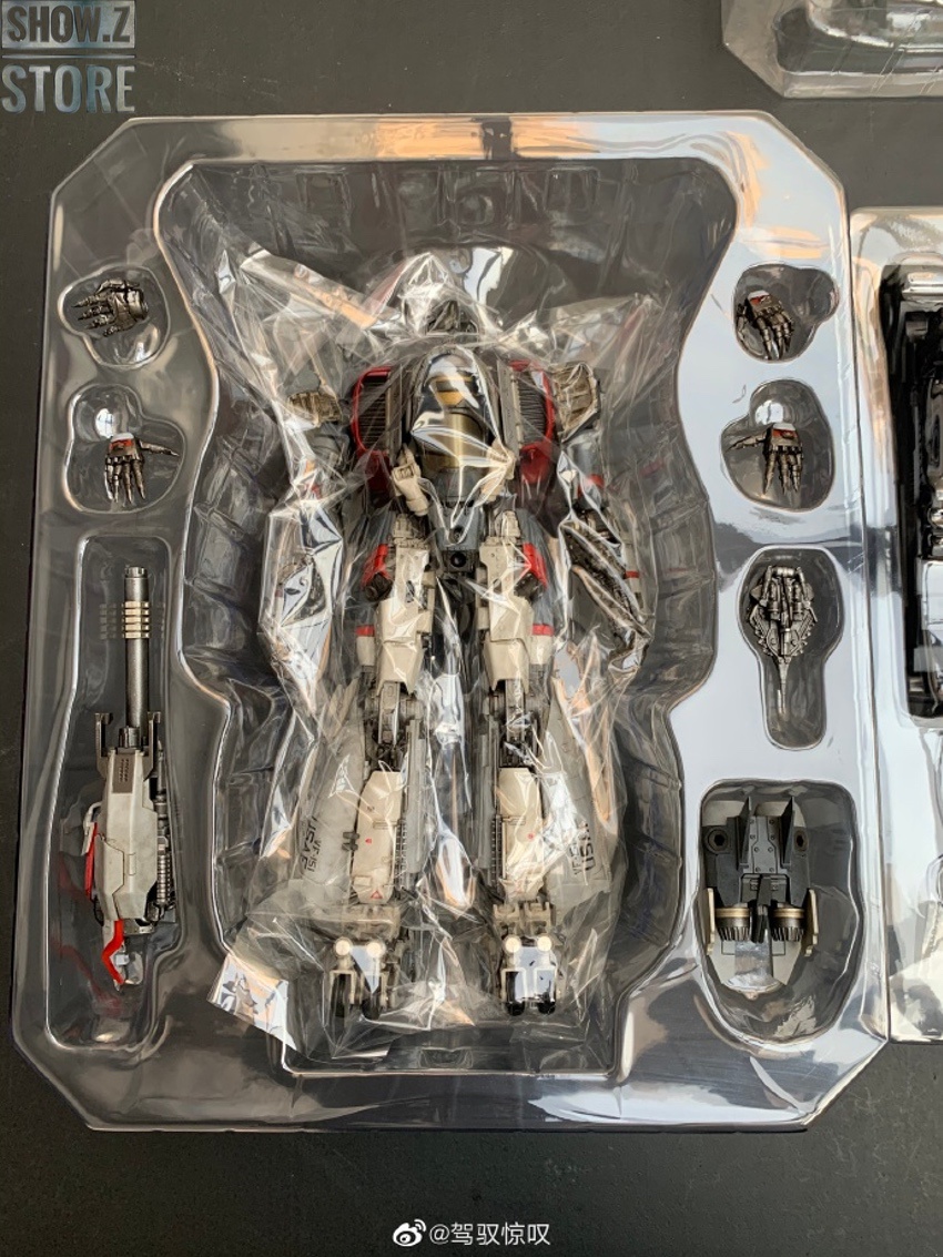 Blitzwing robot collectible in robot mode with detailed paintwork Blitzwing robot collectible in robot mode with detailed paintwork