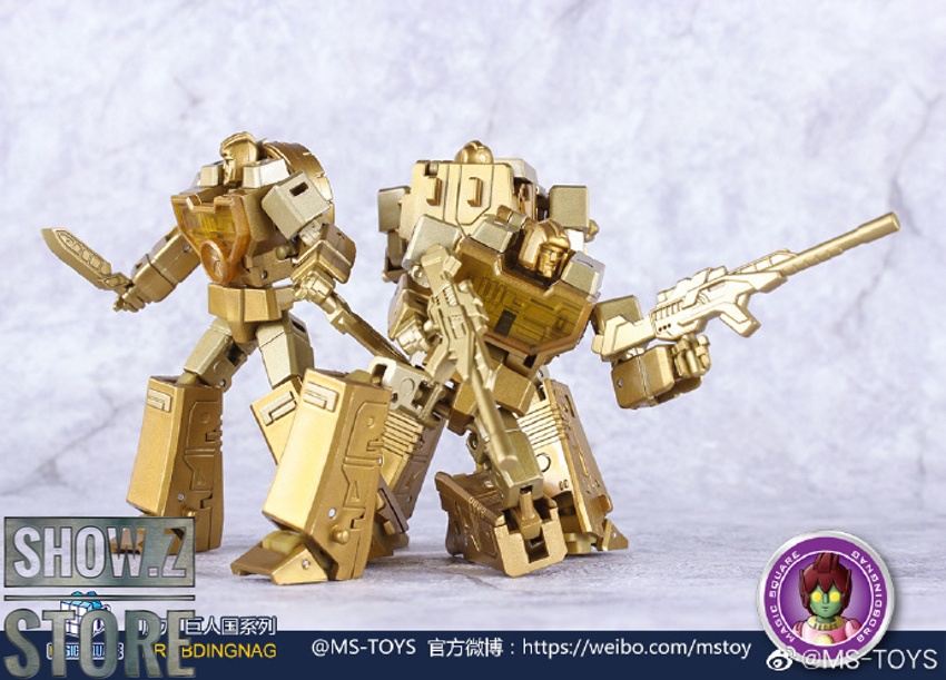 Magic Square MS-B29G Reflector gold version complete team lineup Magic Square MS-B29G Reflector gold version complete team lineup
