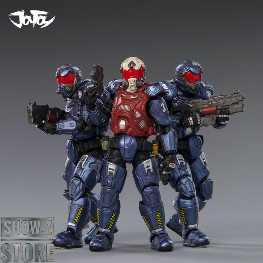 JoyToy 3rd Legion Interstellar Trooper three figures combat ready JoyToy 3rd Legion Interstellar Trooper three figures combat ready