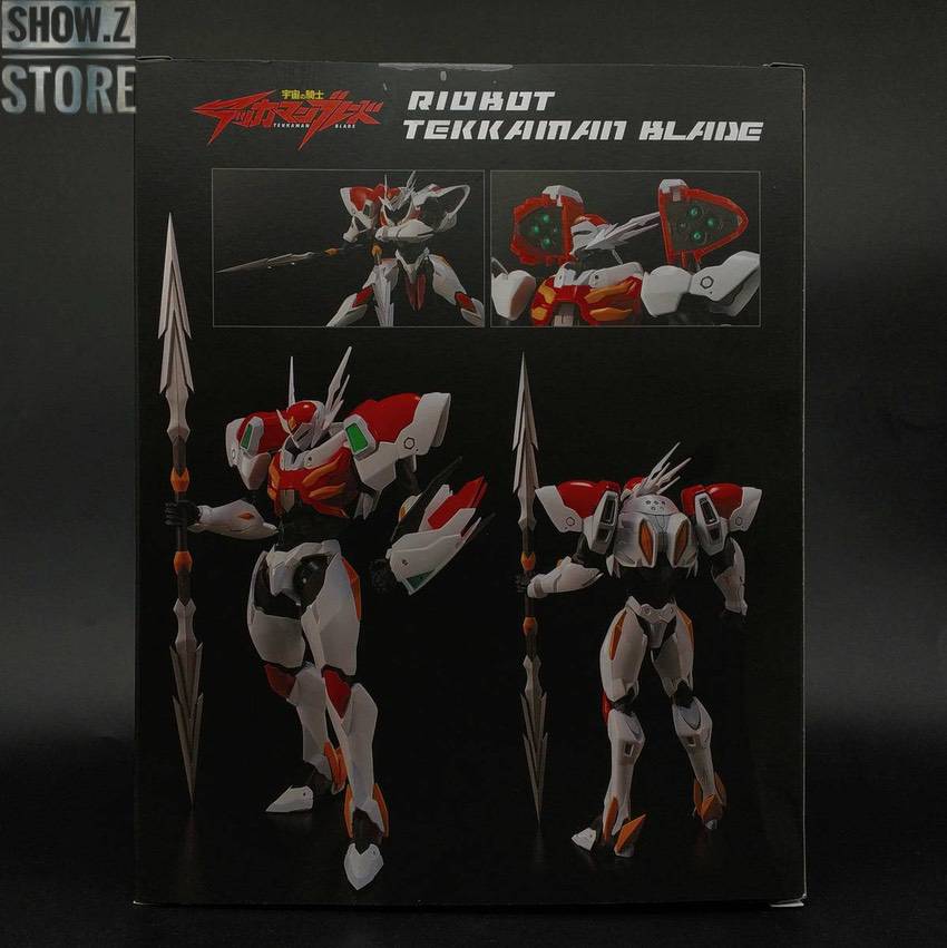 Tekkaman Blade red white robot full body combat stance Tekkaman Blade red white robot full body combat stance