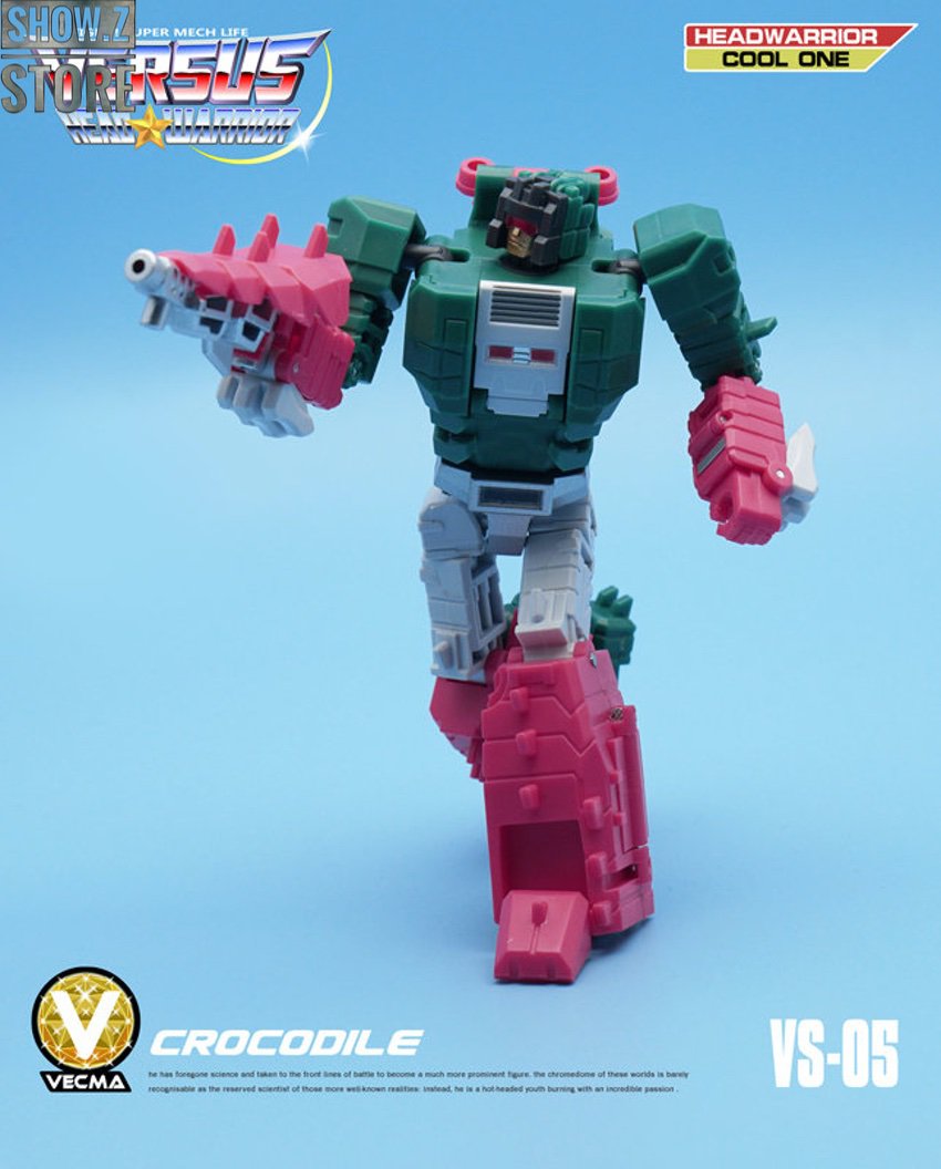 Crocodile beast mode transformer with orange spikes Crocodile beast mode transformer with orange spikes