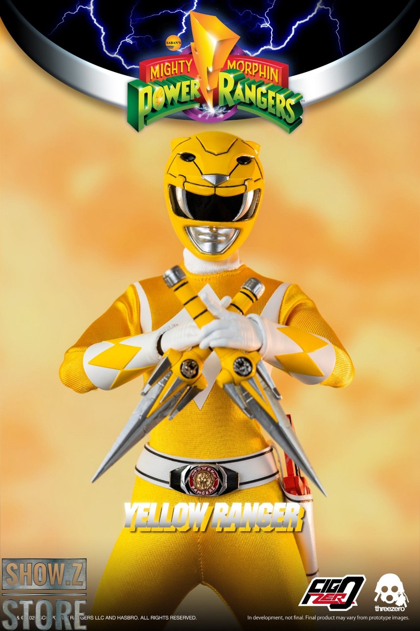 Yellow Ranger detailed costume and accessories Yellow Ranger detailed costume and accessories