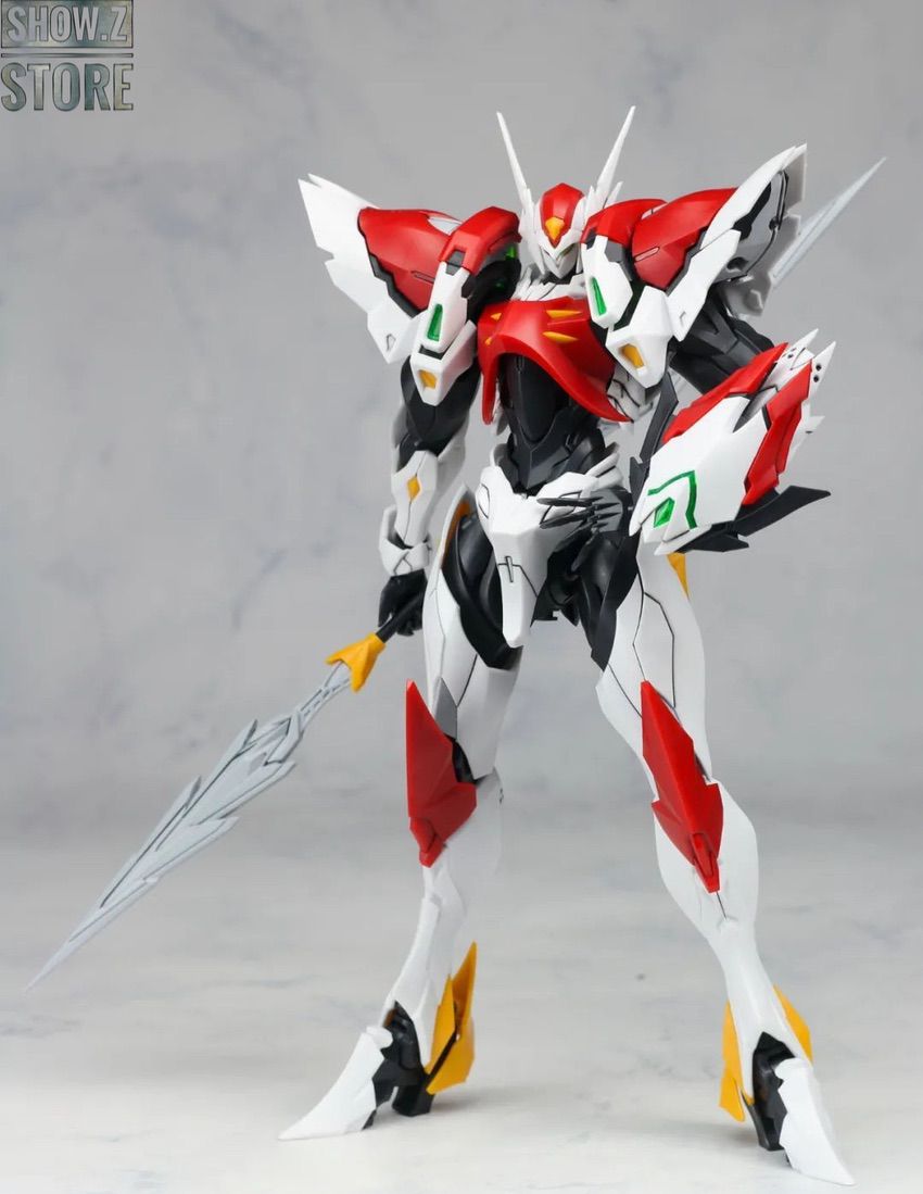 Detailed side view of D-Boy robot transformation model kit Detailed side view of D-Boy robot transformation model kit