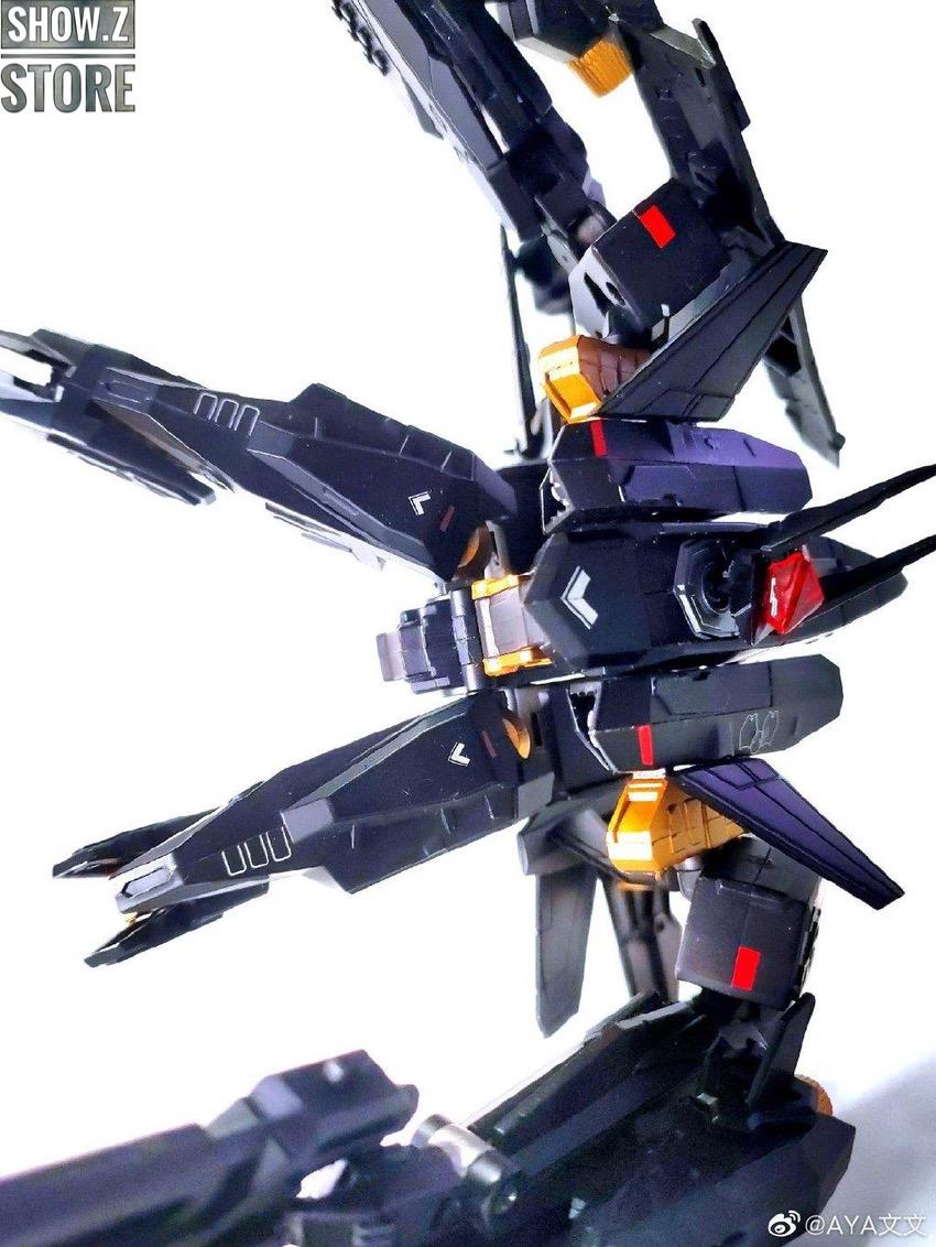 Kalavinka aircraft mode black jet with red wings and pointed nose cone Kalavinka aircraft mode black jet with red wings and pointed nose cone