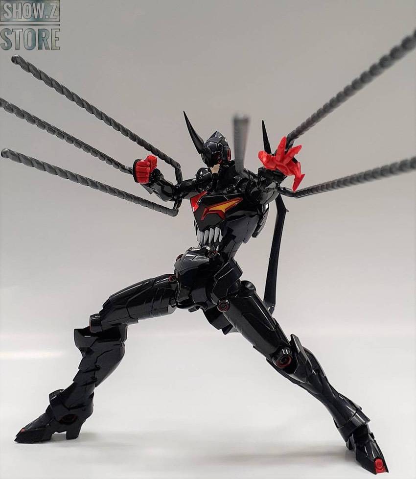 Lazengann mecha with multiple spikes and aggressive design Lazengann mecha with multiple spikes and aggressive design