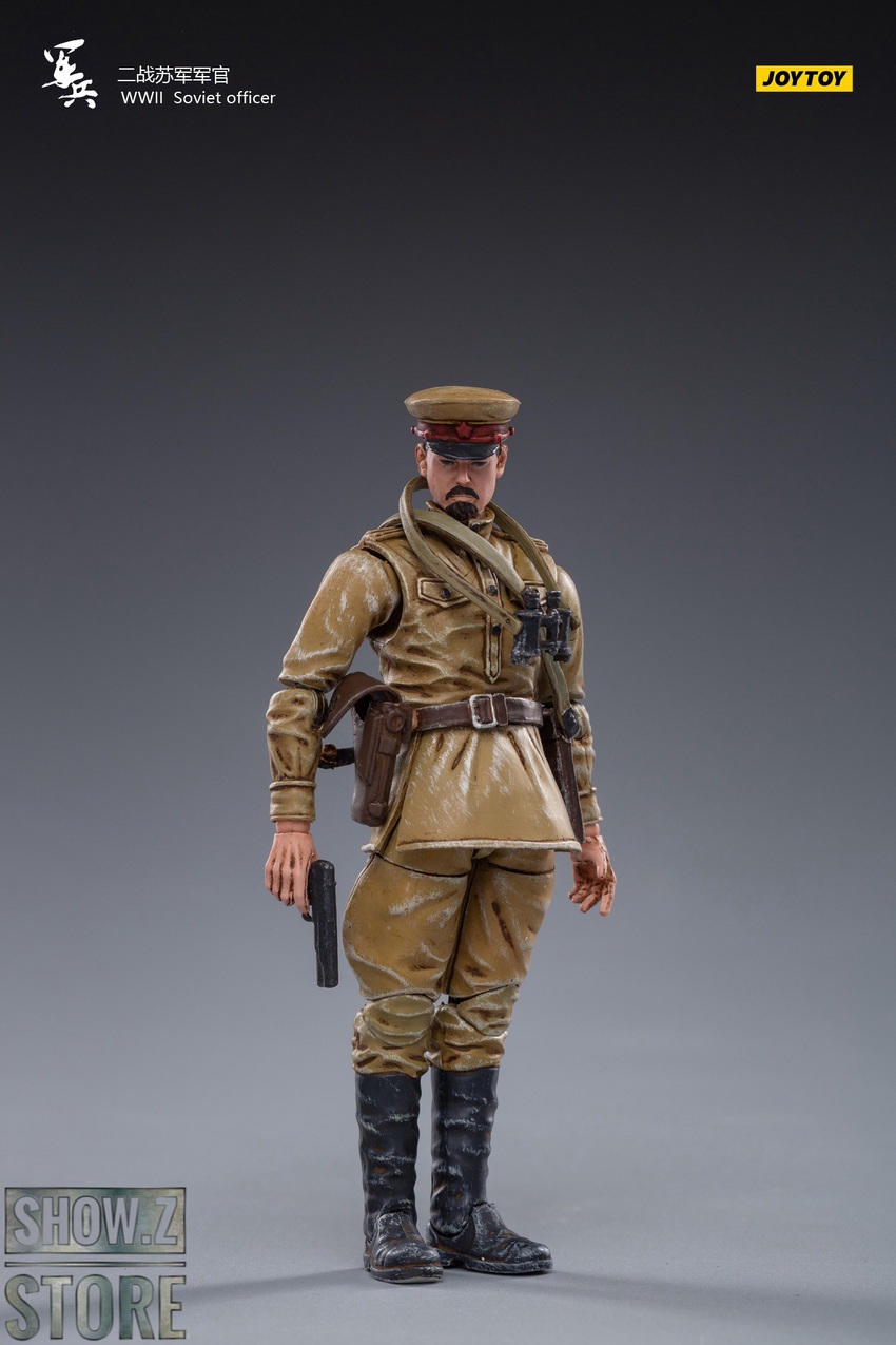 Soviet officer with red cap and period-accurate insignia Soviet officer with red cap and period-accurate insignia