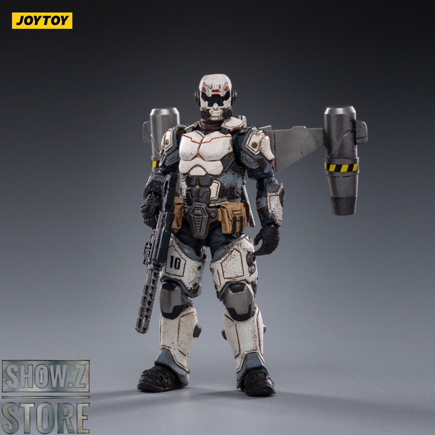 Full tactical gear soldier with skull helmet Full tactical gear soldier with skull helmet