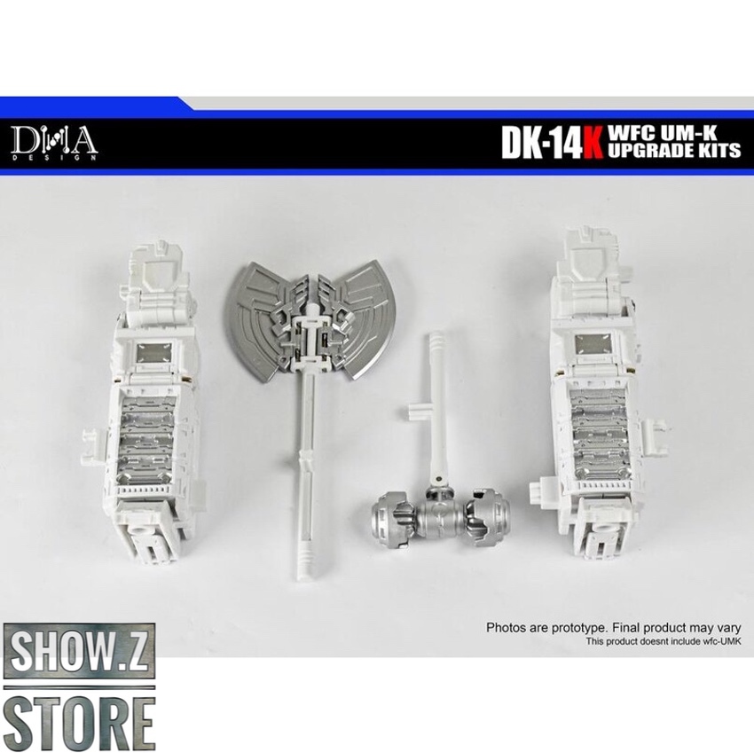 DK-14K upgrade kit white armor parts components DK-14K upgrade kit white armor parts components