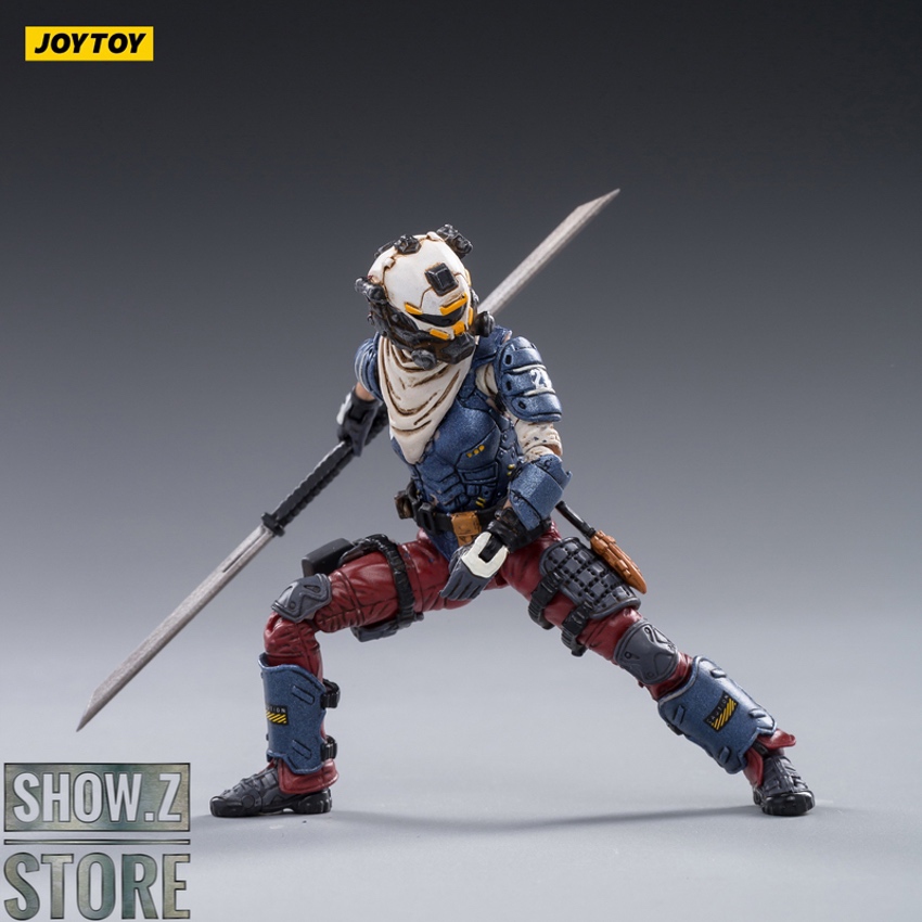 Soldier in combat stance with sword and equipment Soldier in combat stance with sword and equipment