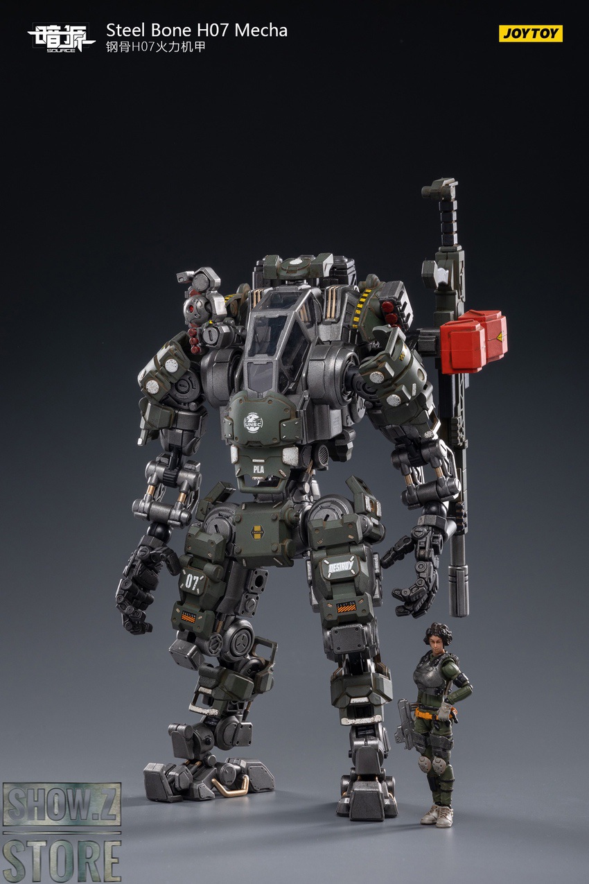 JoyToy Steel Bone Firepower Mecha back view weapon cannon JoyToy Steel Bone Firepower Mecha back view weapon cannon