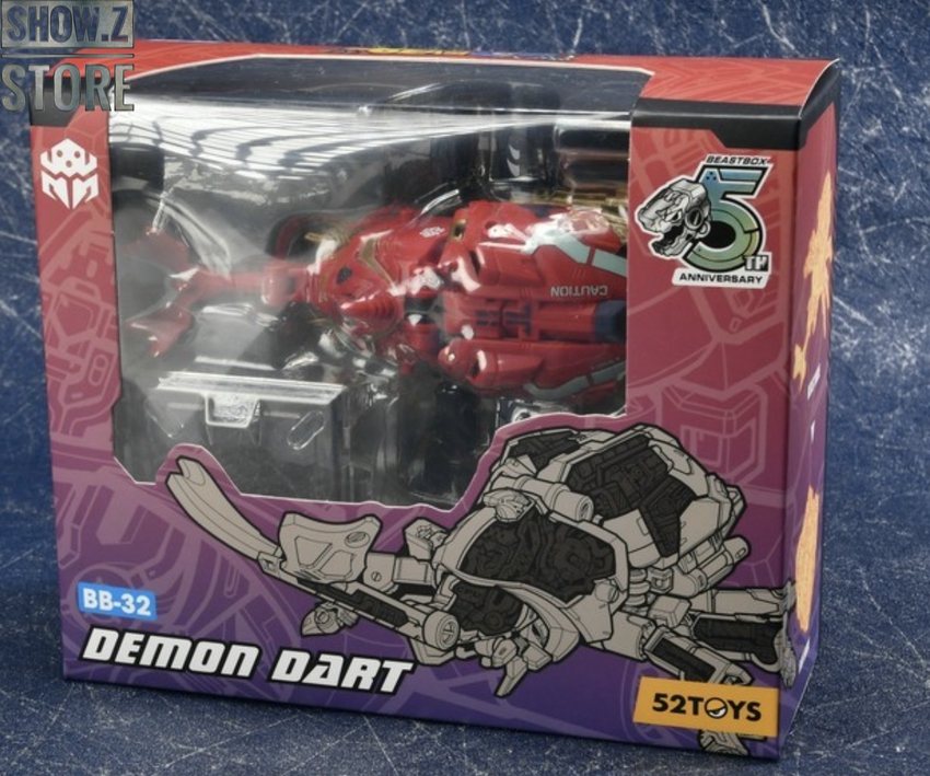 Demon Dart purple creature configuration Demon Dart purple creature configuration