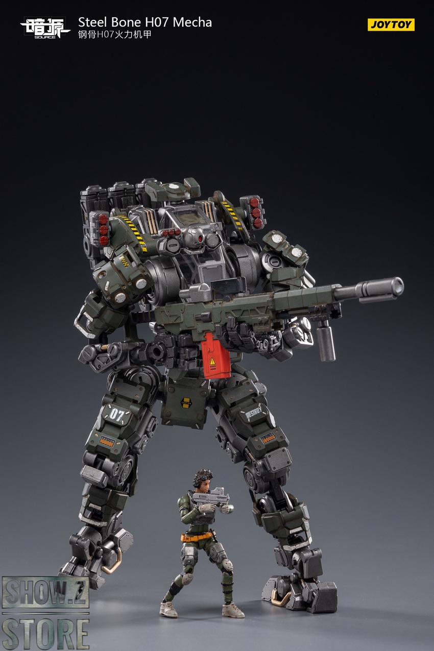 JoyToy H07 Steel Bone Firepower Mecha twin gun configuration action JoyToy H07 Steel Bone Firepower Mecha twin gun configuration action