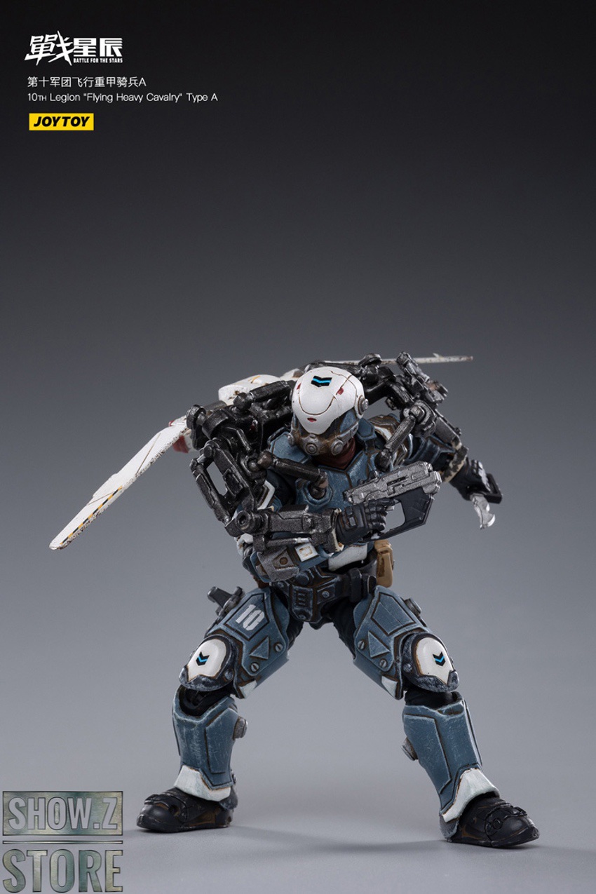 Flying Heavy Cavalry with dual wing components Flying Heavy Cavalry with dual wing components