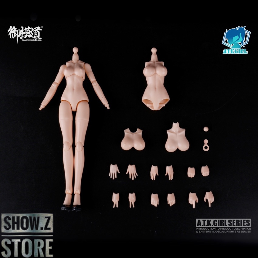 A.T.K. Girl plain figure body with replacement parts A.T.K. Girl plain figure body with replacement parts