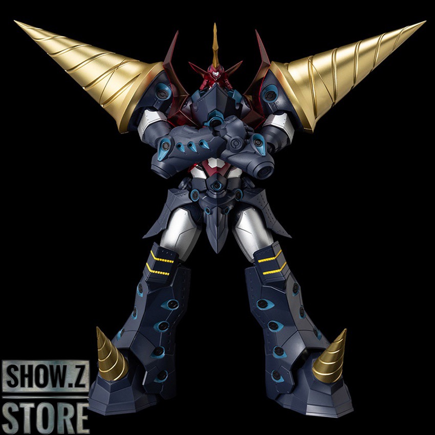 Gurren Lagann front view with blue glowing eyes Gurren Lagann front view with blue glowing eyes