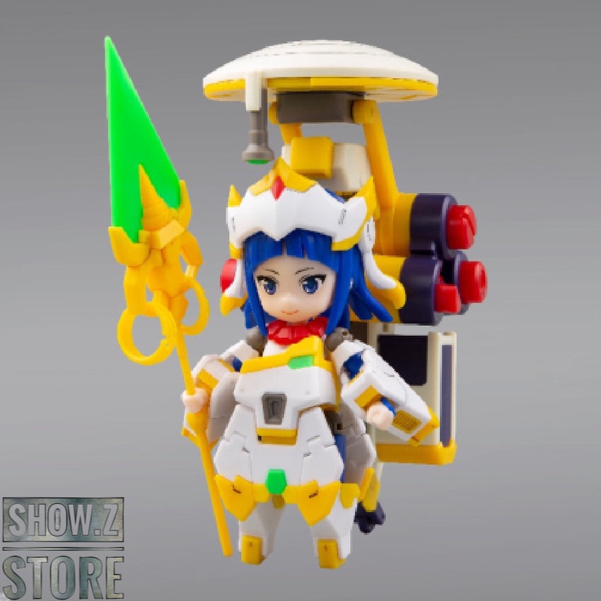 TangTang yellow white robot with staff TangTang yellow white robot with staff
