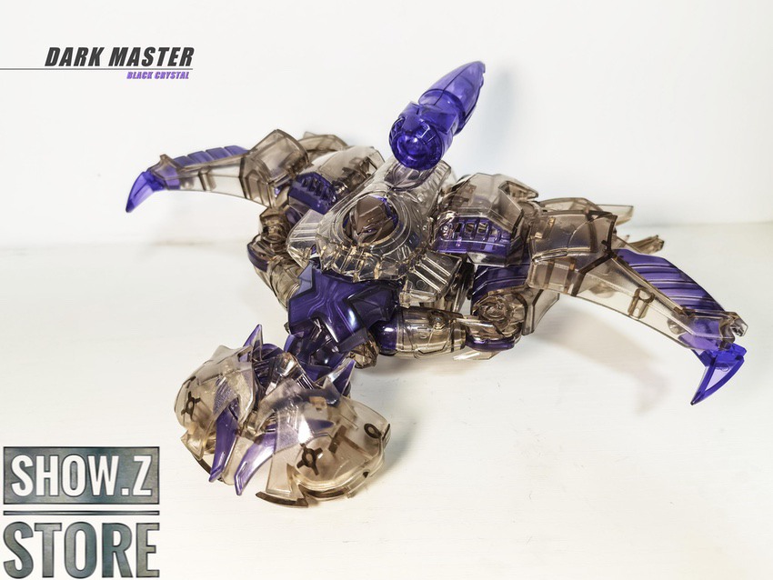 Megatron beast mode with purple crystal highlights Megatron beast mode with purple crystal highlights