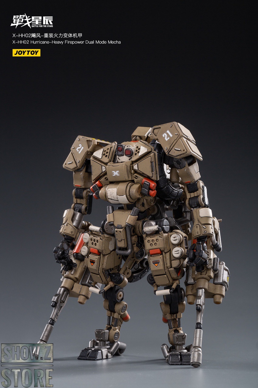 Tank-style assault vehicle mode Tank-style assault vehicle mode