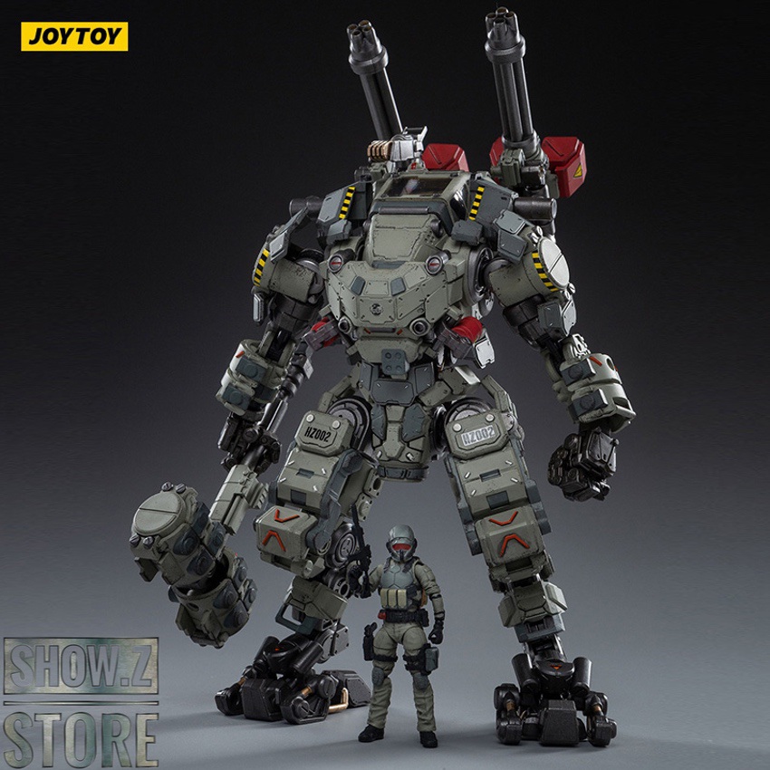 Steel Bone H02 mecha grey-yellow with pilot Steel Bone H02 mecha grey-yellow with pilot