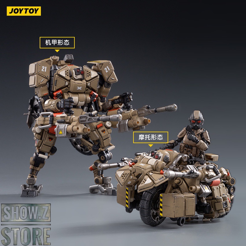 Heavy armor robot form with cannons Heavy armor robot form with cannons