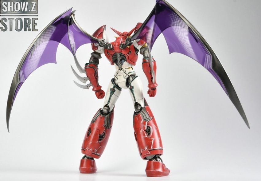 Threezero Shin Getter 1 Anime figure back view spear accessory Threezero Shin Getter 1 Anime figure back view spear accessory