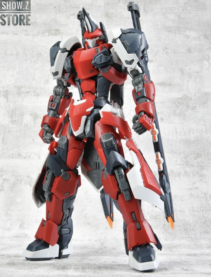 Detailed knight robot showing transformation pieces Detailed knight robot showing transformation pieces