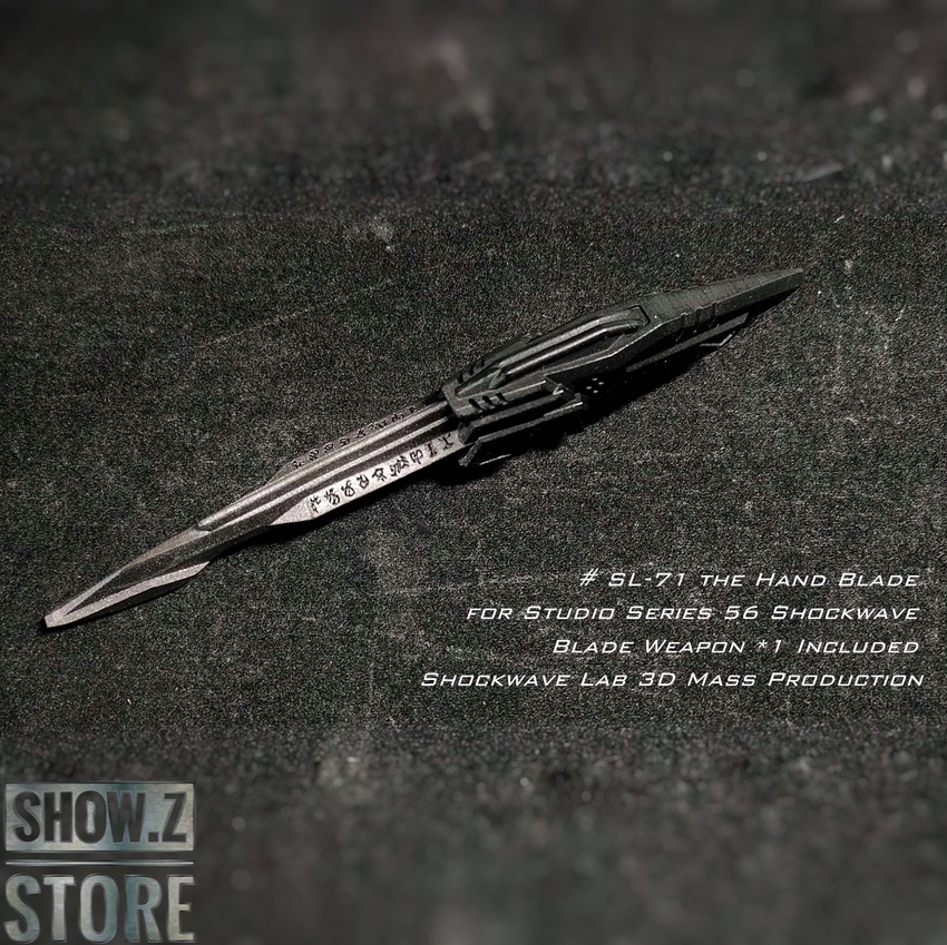 SL-71 handblade weapon metallic finish SL-71 handblade weapon metallic finish