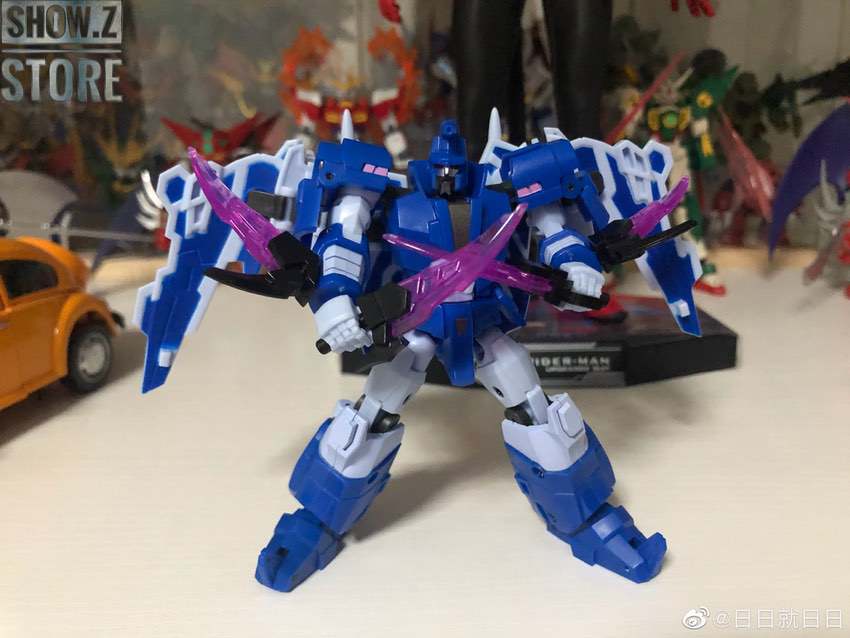 Complete Void Legion collectible robot action figure display Complete Void Legion collectible robot action figure display