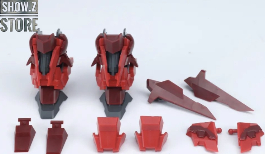 ExCreR mecha showing detailed panel lines and dynamic stance ExCreR mecha showing detailed panel lines and dynamic stance