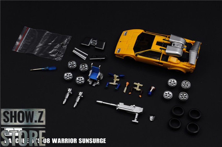 Sunstreaker transformation engineering parts Sunstreaker transformation engineering parts