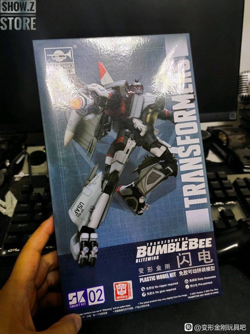 Trumpeter Blitzwing model kit in original retail packaging Trumpeter Blitzwing model kit in original retail packaging