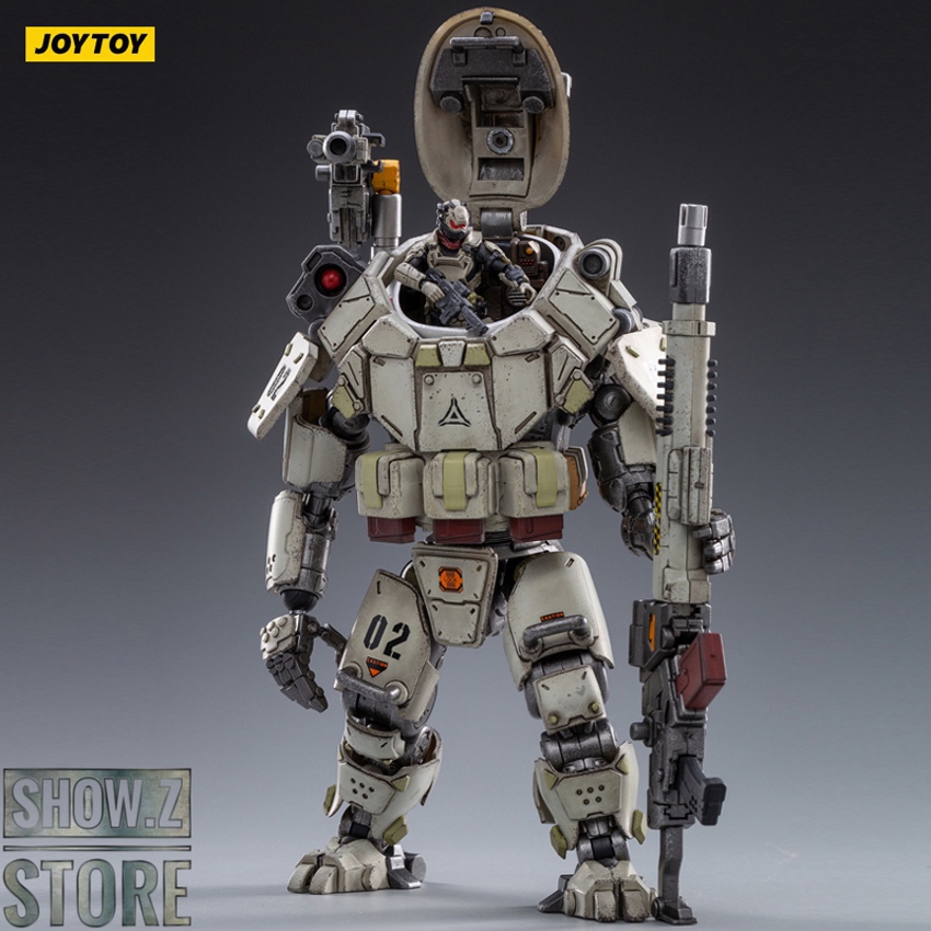 Iron Wrecker 02 charging mecha with pilot Iron Wrecker 02 charging mecha with pilot