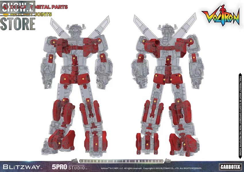 Voltron Beast King Golion combining robot Voltron Beast King Golion combining robot
