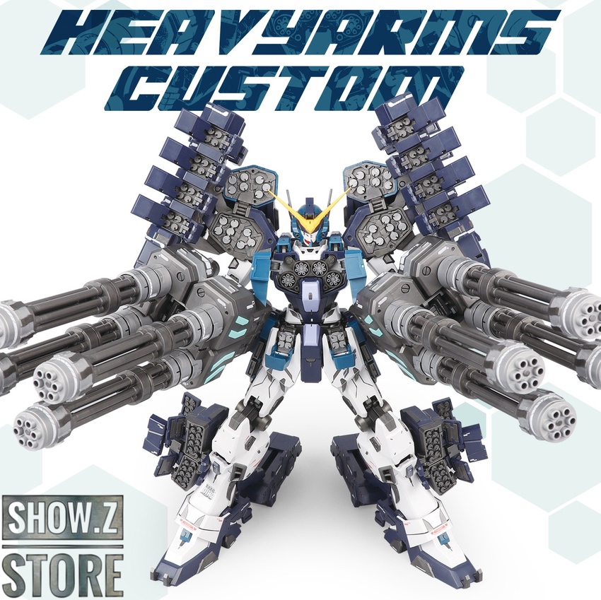 Six detachable weapon modules and armor pieces Six detachable weapon modules and armor pieces
