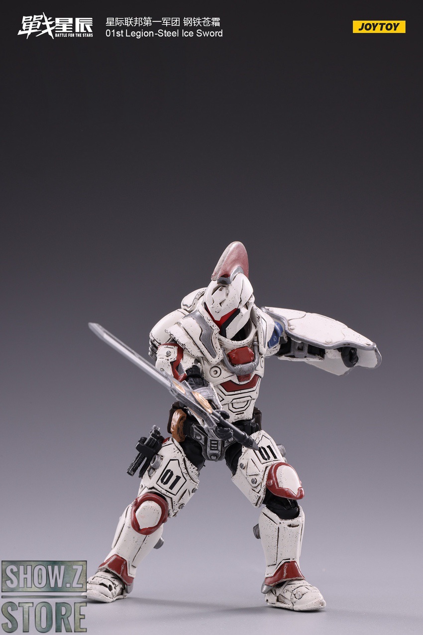 JoyToy 01st Legion Ice Sword figure dynamic action pose legs spread JoyToy 01st Legion Ice Sword figure dynamic action pose legs spread