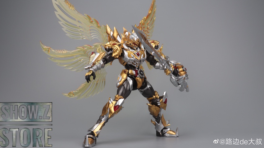 SNAP HeatBoys Armor Hero Emperor Hero red white armor standing SNAP HeatBoys Armor Hero Emperor Hero red white armor standing