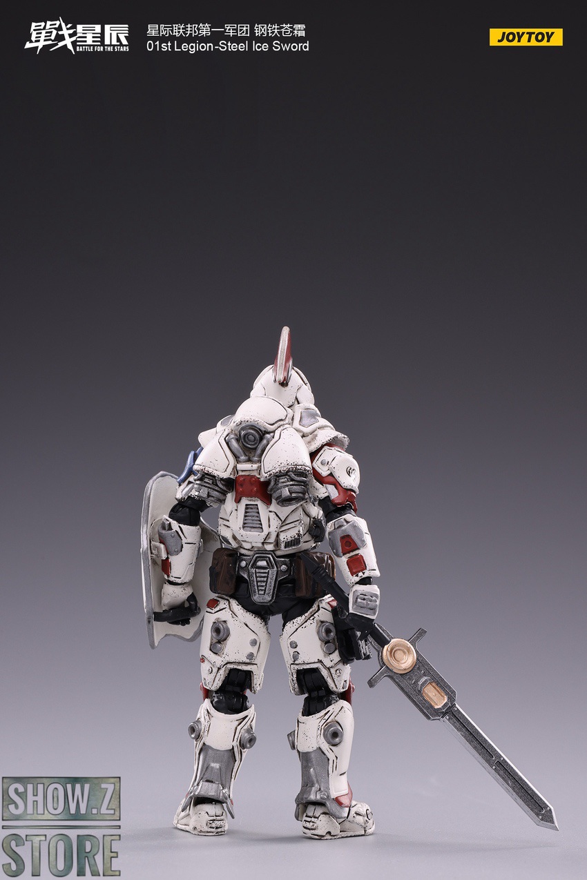JoyToy 01st Legion Ice Sword figure rear angle backpack detail JoyToy 01st Legion Ice Sword figure rear angle backpack detail
