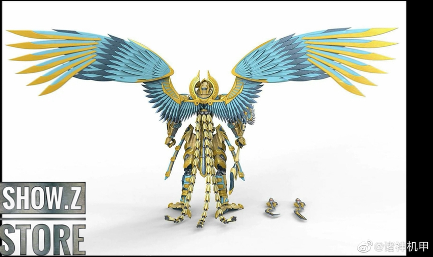 Full-body Horus mecha with angel wings Full-body Horus mecha with angel wings