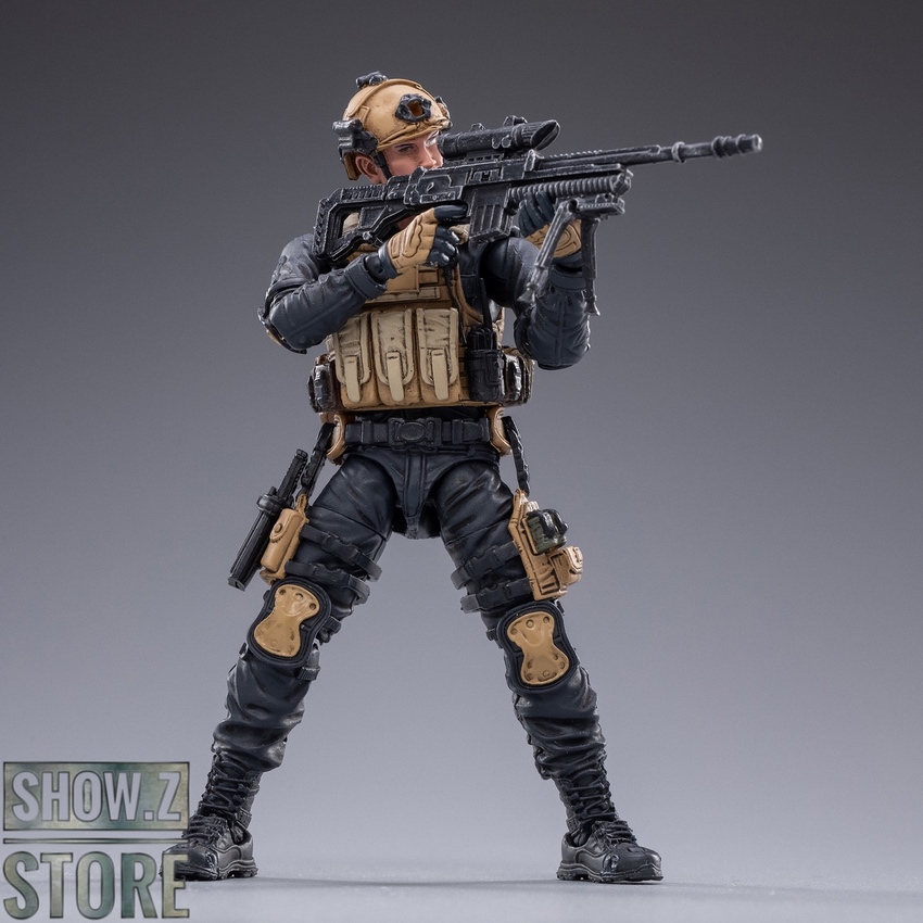 JoyToy Armed Police Sniper figure tactical pose with rifle JoyToy Armed Police Sniper figure tactical pose with rifle