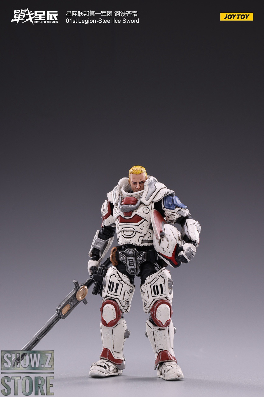 JoyToy 01st Legion Ice Sword figure blonde pilot head exposed JoyToy 01st Legion Ice Sword figure blonde pilot head exposed