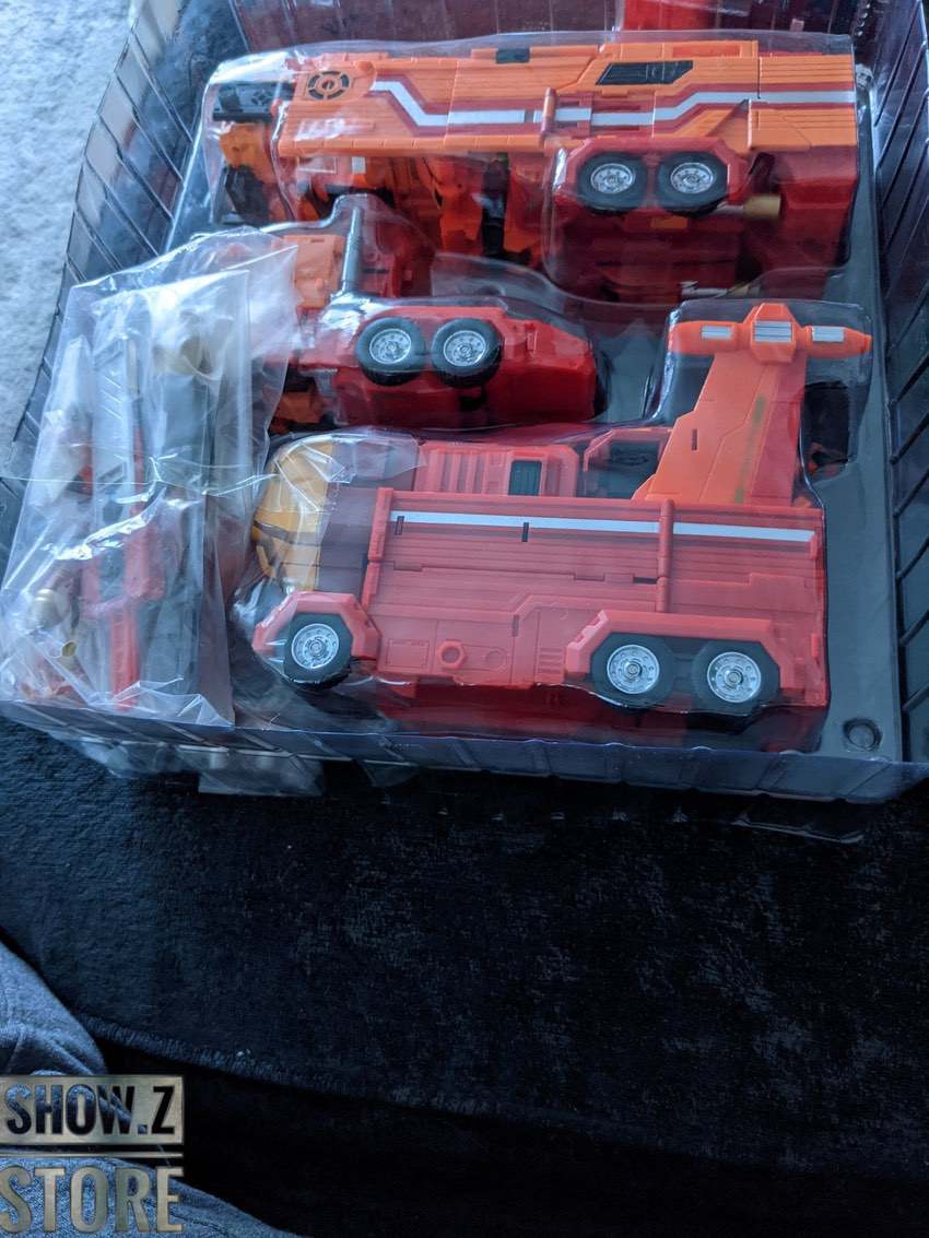 God Armor orange Transformers figure God Armor orange Transformers figure