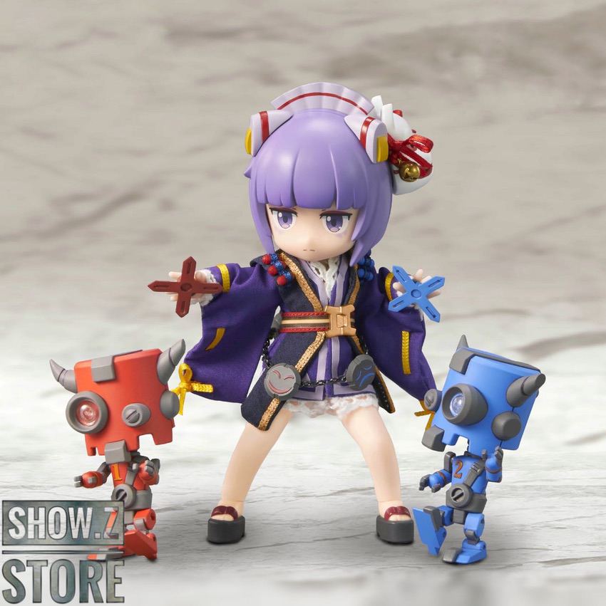 Kemo Mora XII Gemini zodiac doll purple hair red blue armor Kemo Mora XII Gemini zodiac doll purple hair red blue armor