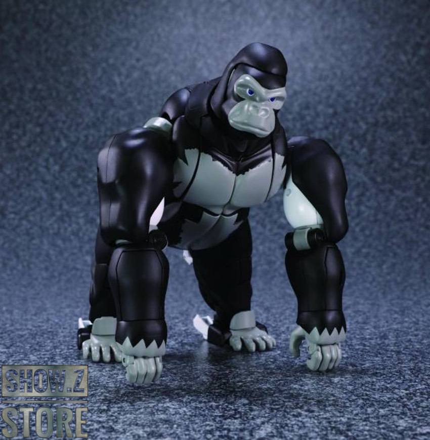 Optimus Primal black gorilla beast mode transformation figure Optimus Primal black gorilla beast mode transformation figure