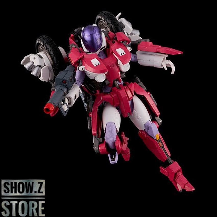Sentinel Riobot Fuke Bartley Mospeada red robot dynamic flying pose Sentinel Riobot Fuke Bartley Mospeada red robot dynamic flying pose
