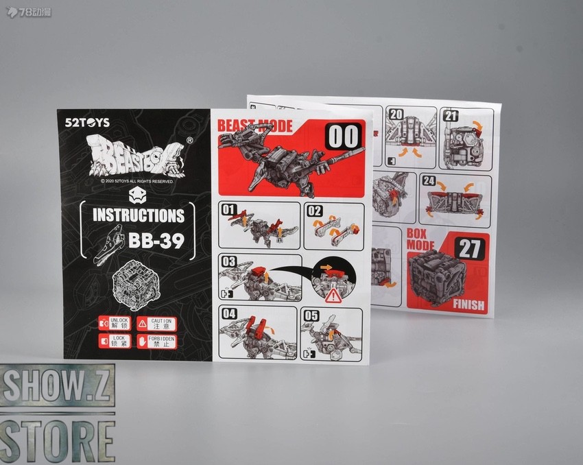 BeastBox BB-39 Havok instruction manual and assembly guide BeastBox BB-39 Havok instruction manual and assembly guide