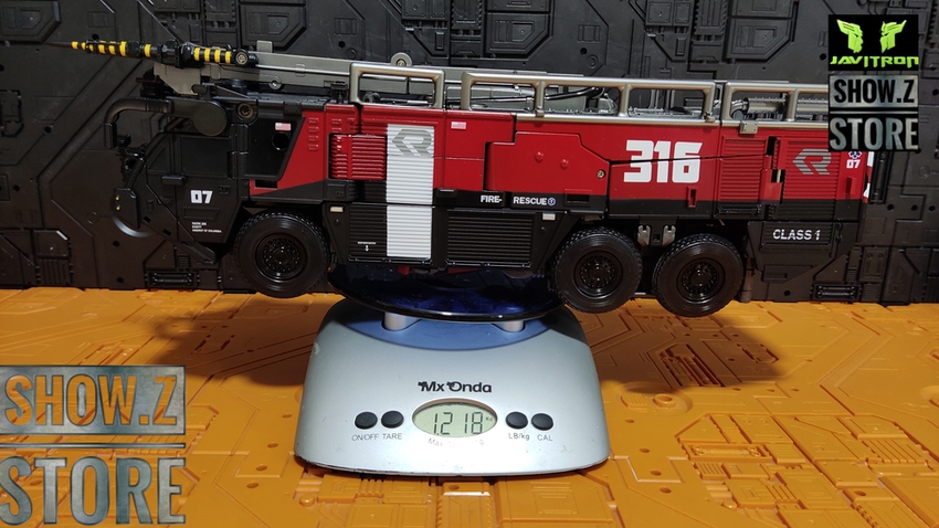Sentinel Prime red fire truck vehicle Sentinel Prime red fire truck vehicle