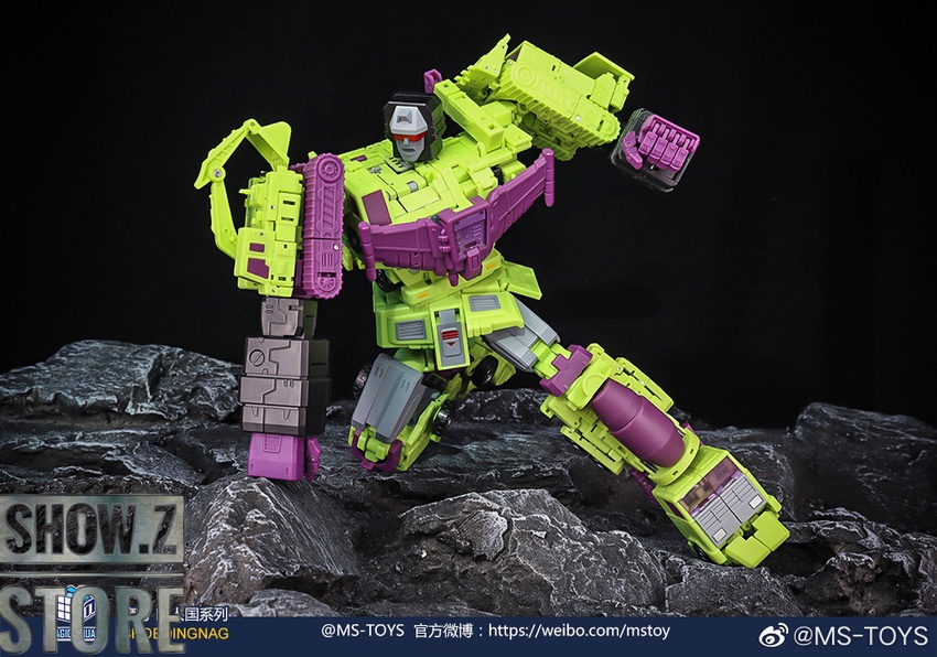 Long Haul truck form purple lime green heavy hauler mode Long Haul truck form purple lime green heavy hauler mode