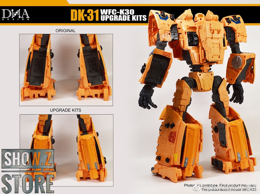Autobot Ark DK-31 kit legs armor assembly comparison display Autobot Ark DK-31 kit legs armor assembly comparison display